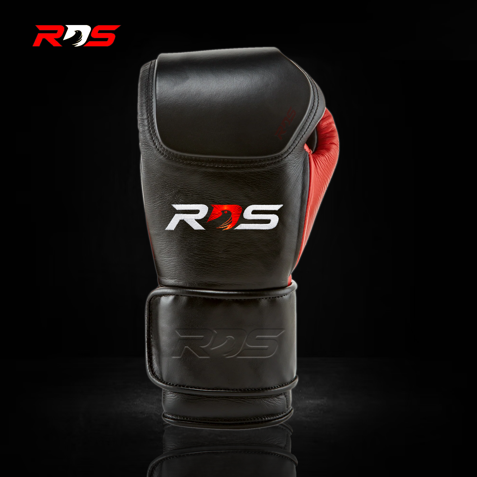 Front RDS-220X Apex Impact Series | Professional Leather Bag Gloves - Image 1
